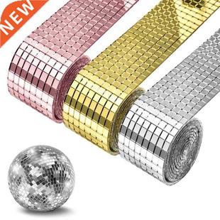 Self-hesive Glass Craft Mini Square Mirrors Mosaic Tiles