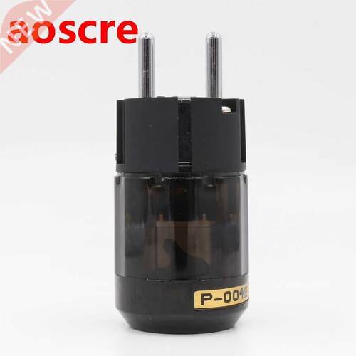 2PCS P-004E High Quality Rhodium Plated P004E Schuko Power P