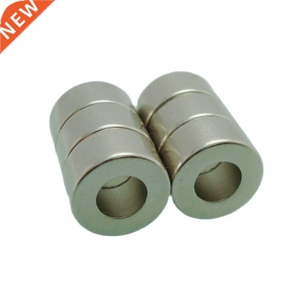 N35 NdFeB Garage Magnet Disc Diameter 12.7x6.35mm With Hole