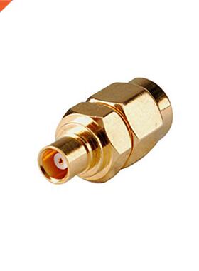 10Pcs Gold Plated Straight SMA Male To MCX Male Coaxial RF A