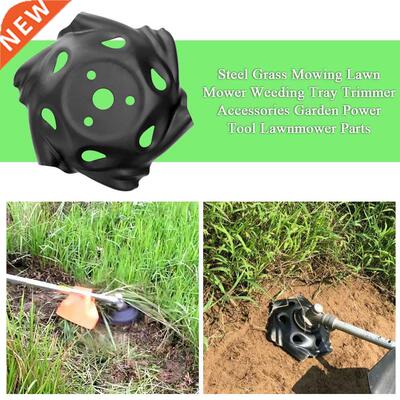 KKMOON Steel Grass Mowing Lawn Mower Weeding Tray Trimmer He