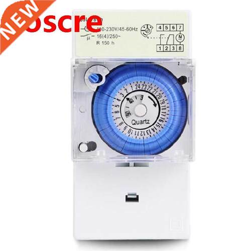 SUL181H Mechanical Timer Switch 220V 16A 24H 8 Settings Manu