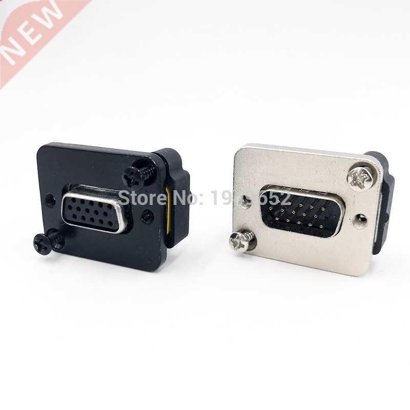 DB15 data cable connector plug VGA Plug Panel mounting D typ