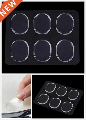 6Pcs/Set New Transparent Snare Drum Mute Pad Drum Damper Gel