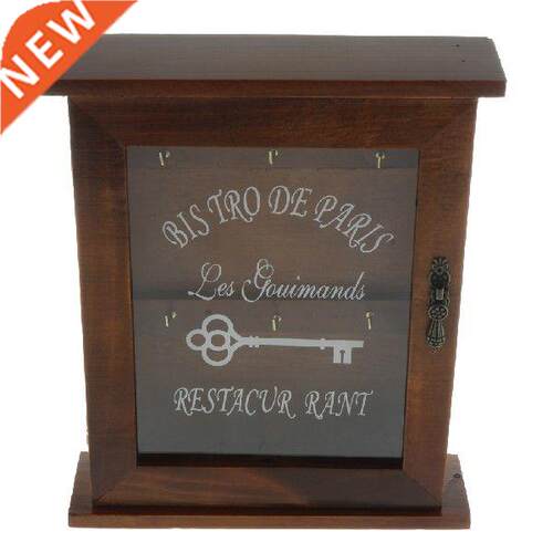 Vintage European style wooden key cabinet Wooden Key Box