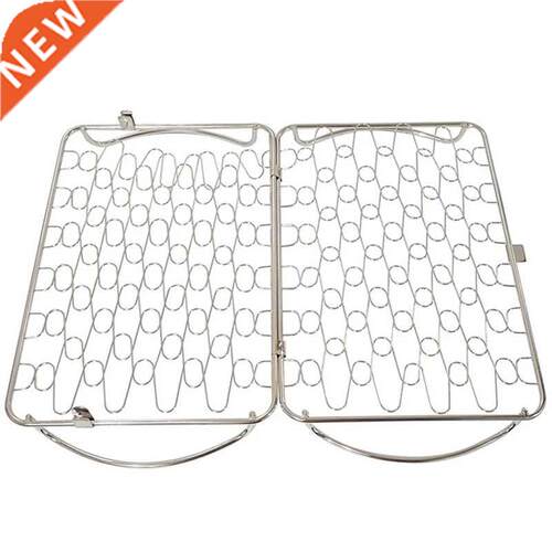 ainless eel BBQ Non-ick Grilling Basket Grill Mesh