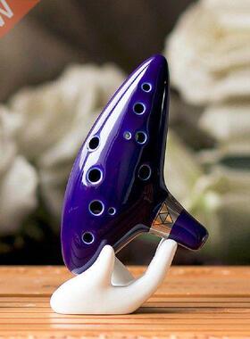 Ocarina Classical Blue 12 Holes Ocarina Alto C Music
