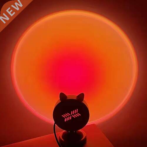 LED Mini Sunset Projection Lamp 5V USB Atmosphere Night Ligh