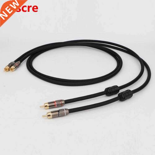 Preffair Pair X4013 RCA Cable Top Grade Hifi Canare 5N OFC A