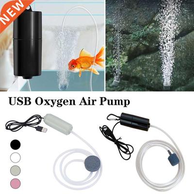 Mini Aquarium Air Pump Portable USB Fish Tank Oxygen Air Pum
