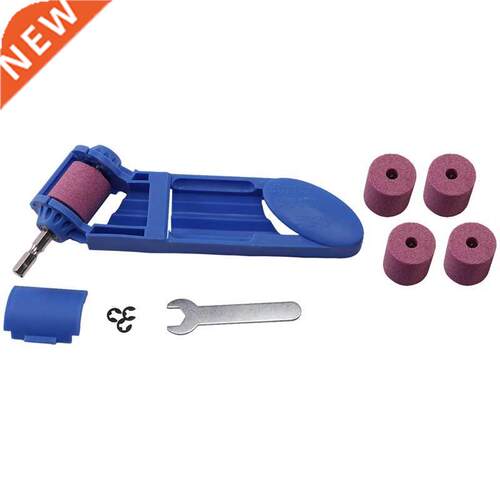 2-12.5mm Drill Bit Sharpener Portable Corundum Grinding Whee