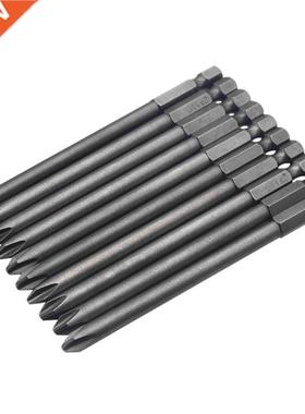 10pcs/set Phillips Crosshead Screwdriver Bits Hex Shank
