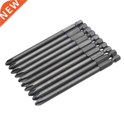 10pcs/set Phillips Crosshead Screwdriver Bits Hex Shank