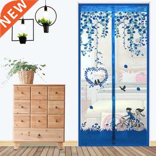 Magnetic Mesh Screen Mosquito Net Door Window Curtain Home P
