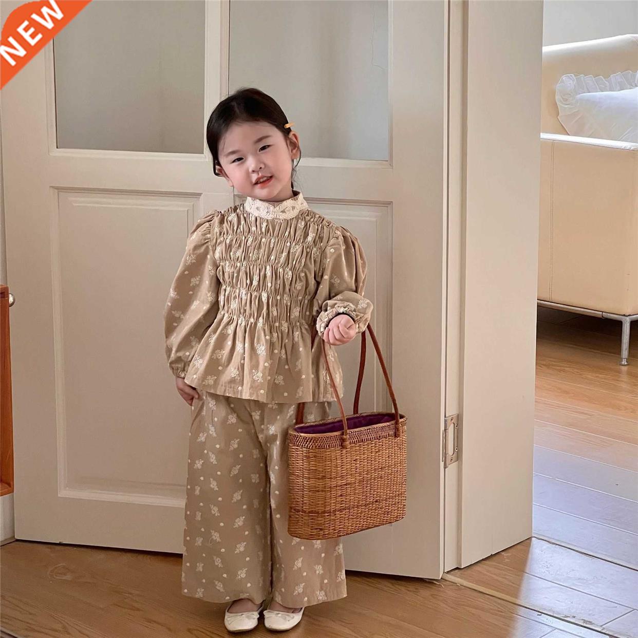 2098D Pre-sale Korean Autumn Baby Girls Floral Eroiy Cl