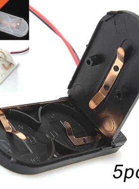 1/2/5pcs CR2032 Button Coin Cell Battery Socket Holder Case