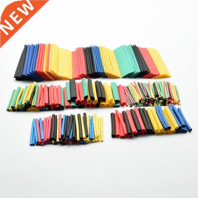 127/164/328/pack Polyolefn Assorted Heat Shrnk Tubng nsu