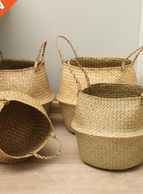 Nordic Style Flower Basket Hand-woven Flower Basket Flowerpo