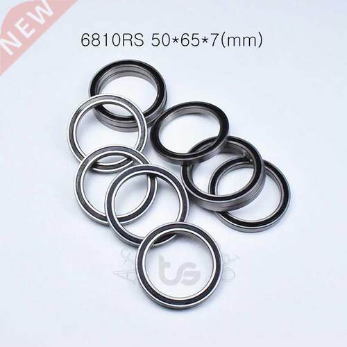 10pcs 6810RS 50*65*7(mm) chrome steel rubber Sealed High sp