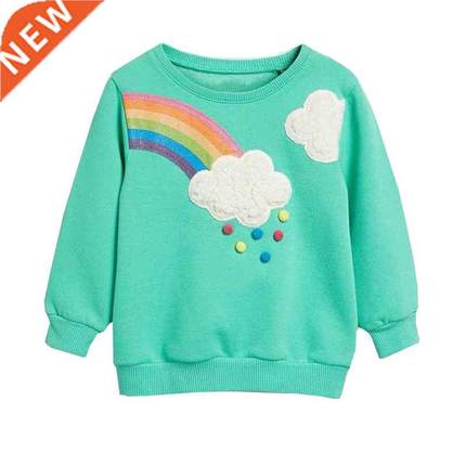 Little maven 2-7Years Autumn Rainbow embroidery Toddler Kids