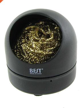 Soldering Iron Tip Cleaning Wire Nozzle Cleaner Sponge w Bas