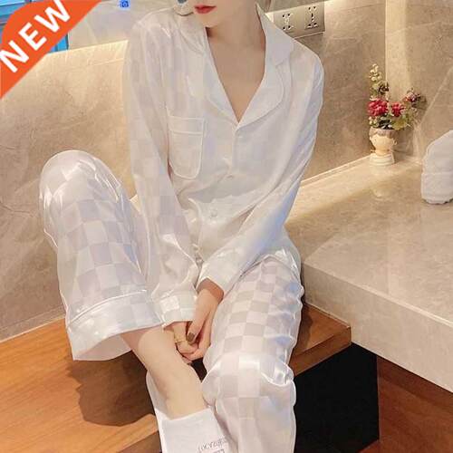 Pajamas Sets High-quality Light Luxury Silk Women's Pajama S