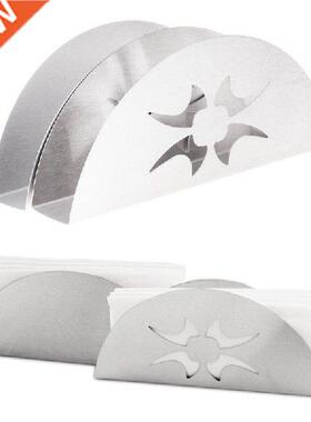 Berbentuk Kpas Stanless Steel Serbet Rak Kotak Servette