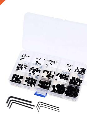 300PCS/Box Set Screw Cup Point Grub Screw M2.5 M3 M4 M5 M6 M