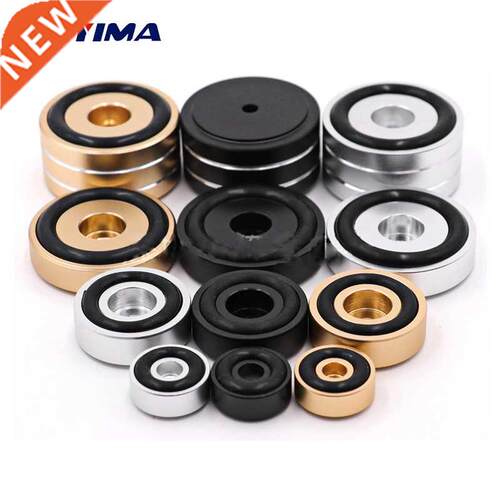 4Pcs Mini Active Speaker Spikes Stand Foot Pads DIY Audio S