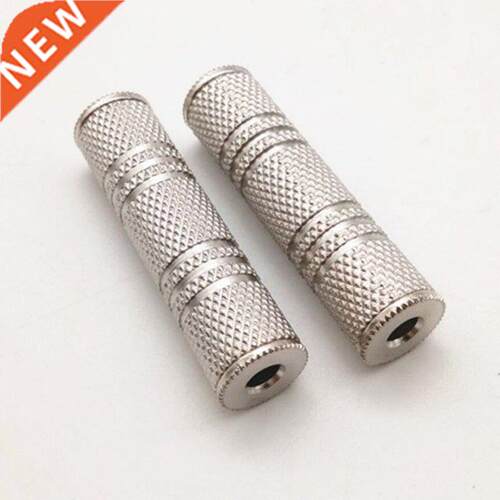 2pcs Stereo Audio Adapter Connector 3.5mm Female To Female C