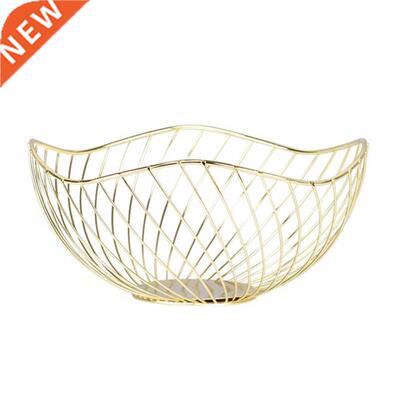 Electroplating Iron Water Fruit Basket Nordic Style Living