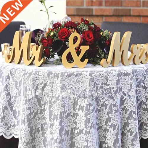 Wooden MR & MRS Wedding Sign Wedding Table Numbers Lette