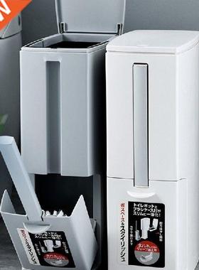 Bathroom Trash Can Paper Basket Dustbin Room Wastebasket