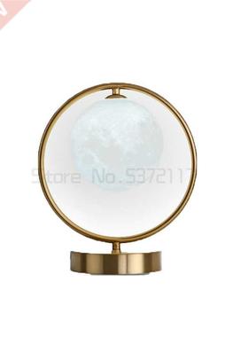 Star bedroom bedside table lamp modern creative warm