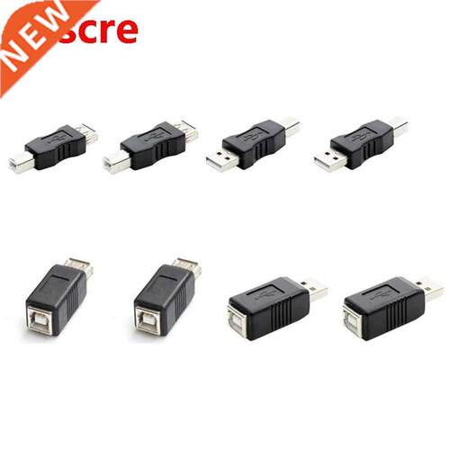 USB 2.0 A Female to USB B Print Male Adapter Converter Print