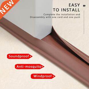 Dustproof Door Draught Weatherstrip Self Adhesive Silicone