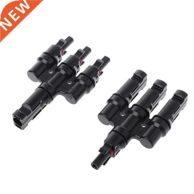 Solar Energy Panel MC4 T Branch Connectors Cable Coupler Com