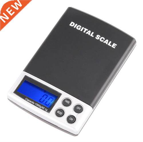Scale 1000g x 0.1g Jewelry Gold Silver Coin Grain Gram Pocke