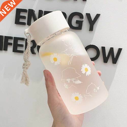 500ml Round Simple Gift With Rope Home Office Travel