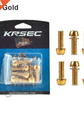 Titanium Stem Screw M6/M5 MTB Bike Titanium Plated Road Moun