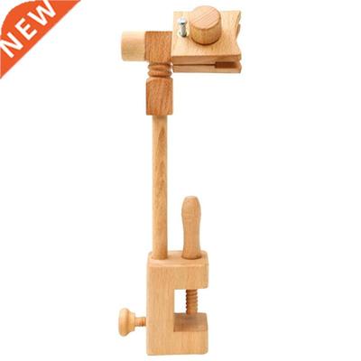 Embroidery Hoop With Clamp,Wooden Frame Rack For All Tables