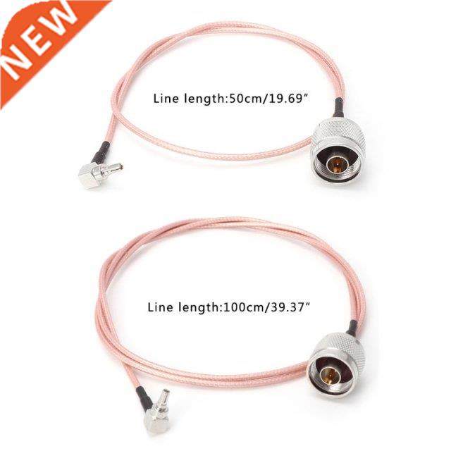 N Male To CRC9 Connector Right Angle RF Coaxial Adapter RG31