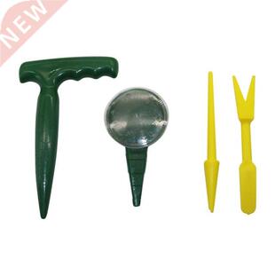 Soil Puncher Seed Sower and Plant migration tool kit Garden