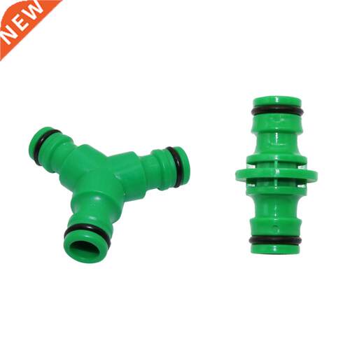 16mm Hose Quick Connectors raight And Three Way Garden Wat