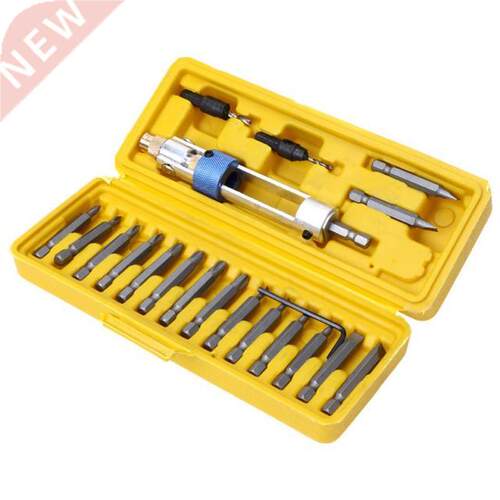 20 Pcs Swap Drill Bit Drill Driver Swivel Head Quick-change