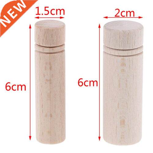1Pc Wooden Portable Needle Storage Case Wooded Container DIY