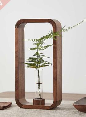 Vase Decoration Living Room Flower Arrangement Glass