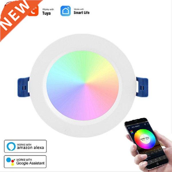 10W/12W Tuya Zigbee 3.0 Smart LED Downlight RGBCW 3.5/4