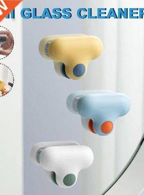 2 in 1 Glass Wiper Mini Reusable Window Mirror Cleaner