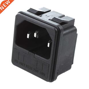 5 x IEC 320 C14 Inlet Male Power Plug Sockets Clamp Type w F